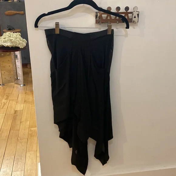 Rick Owens Asymmetrical Skirt IT 40 - Picture 2 of 14